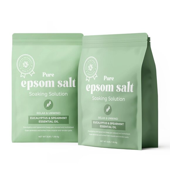 Pure Epsom Salt Soaking Solution - Relax & Unwind - 3lbs - Picture 4 of 8